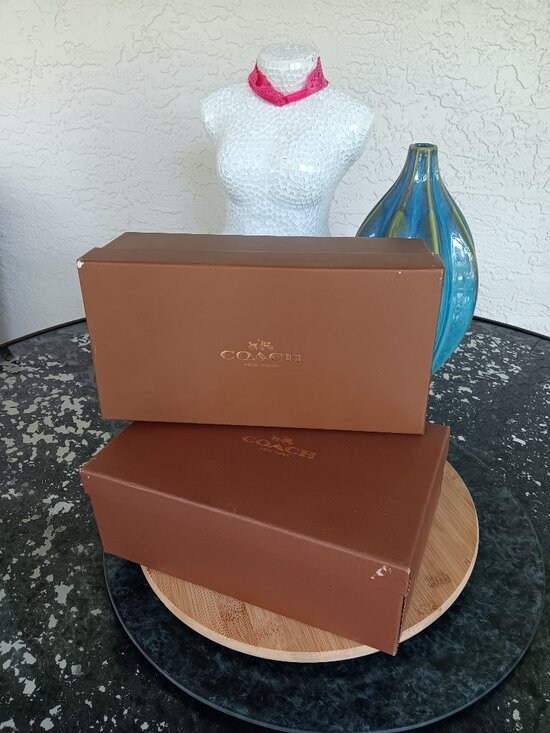 Coach Shoes - Coach shoe boxes